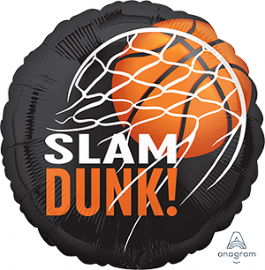 45cm Nothin But Net Slam Dunk Basketball Balloon
