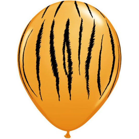 30cm Tiger Stripe Print Balloon