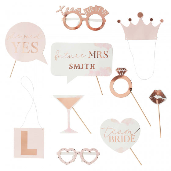 Hen Party Customisable Photobooth Props
