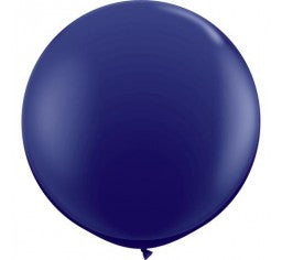 90cm Jumbo Round Balloon - Navy