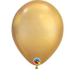 18cm Chrome Gold Balloon