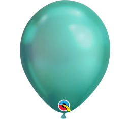 30cm Chrome Green Balloon