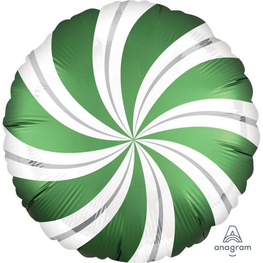 Candy Swirl Balloon - Green