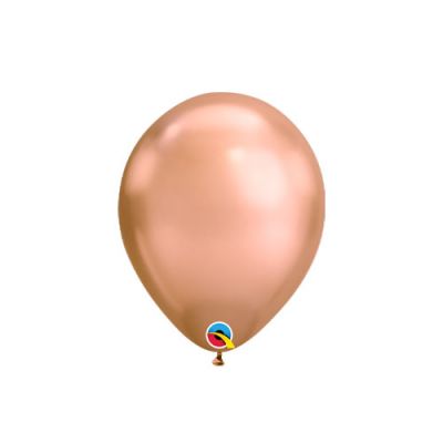 18cm  Chrome Rose Gold Balloon