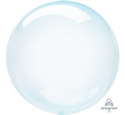 45cm CLEARZ - Crystal Blue Balloon