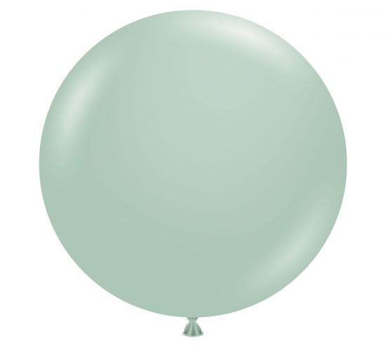 90cm Jumbo Round Balloon - Empower Mint