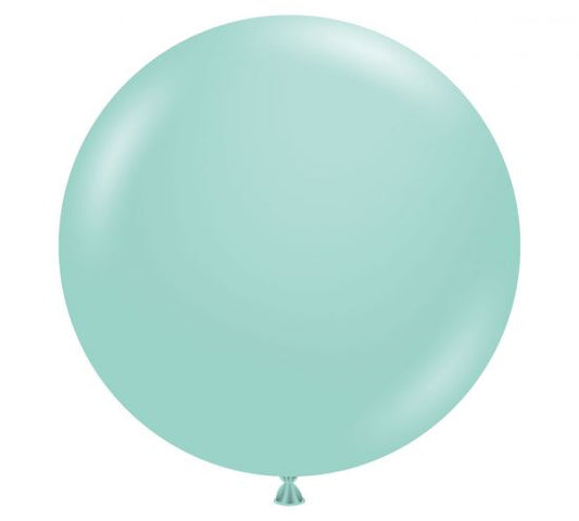 90cm Jumbo Round Balloon - Sea Glass