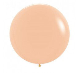 60cm Jumbo Round Balloon - Blush Peach
