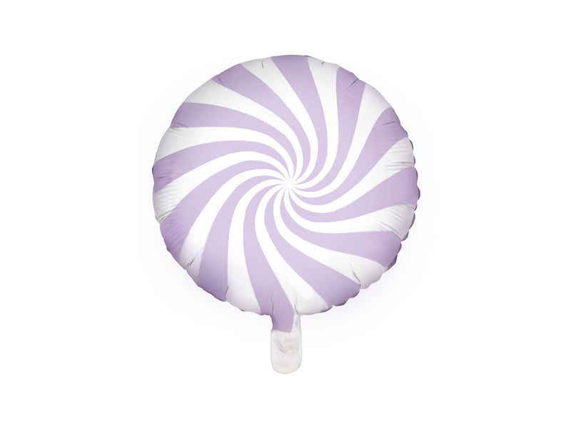 Candy Swirl Balloon - Lilac