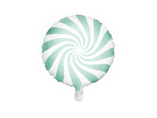 Candy Swirl Balloon - Mint