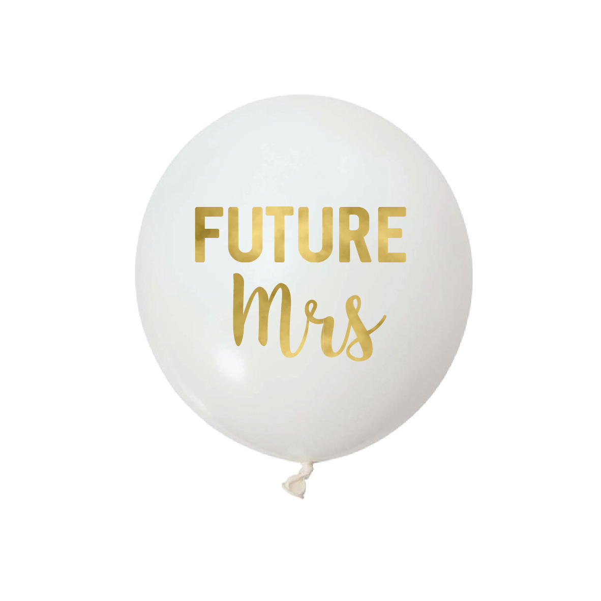 Future Mrs -  Vinyl Balloon Stickers