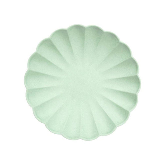Mint Sorbet Small Eco Plates (8 Pack)