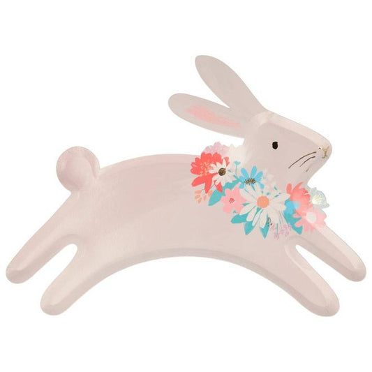 Leaping Bunny Paper Plates