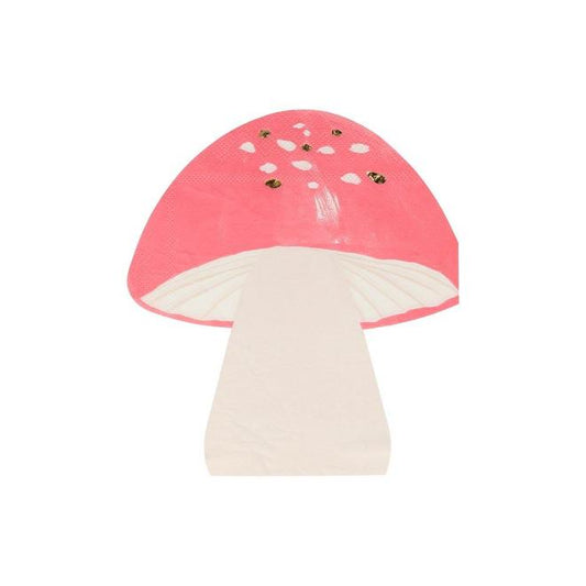 Fairy Mushroom Napkins 16pk