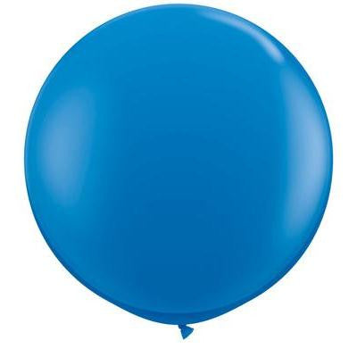 90cm Jumbo Round Balloon - Dark Blue