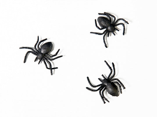 Halloween Plastic Spiders