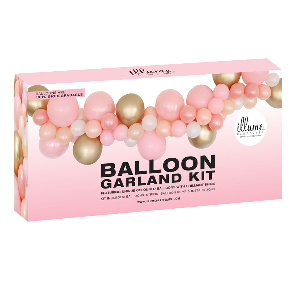 Balloon Garland Kit DIY - Pink + Gold