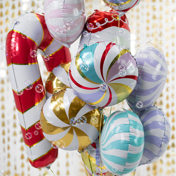 Candy Swirl Balloon - Mixed Colours