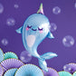 Glossy Foil Narwhal Balloon