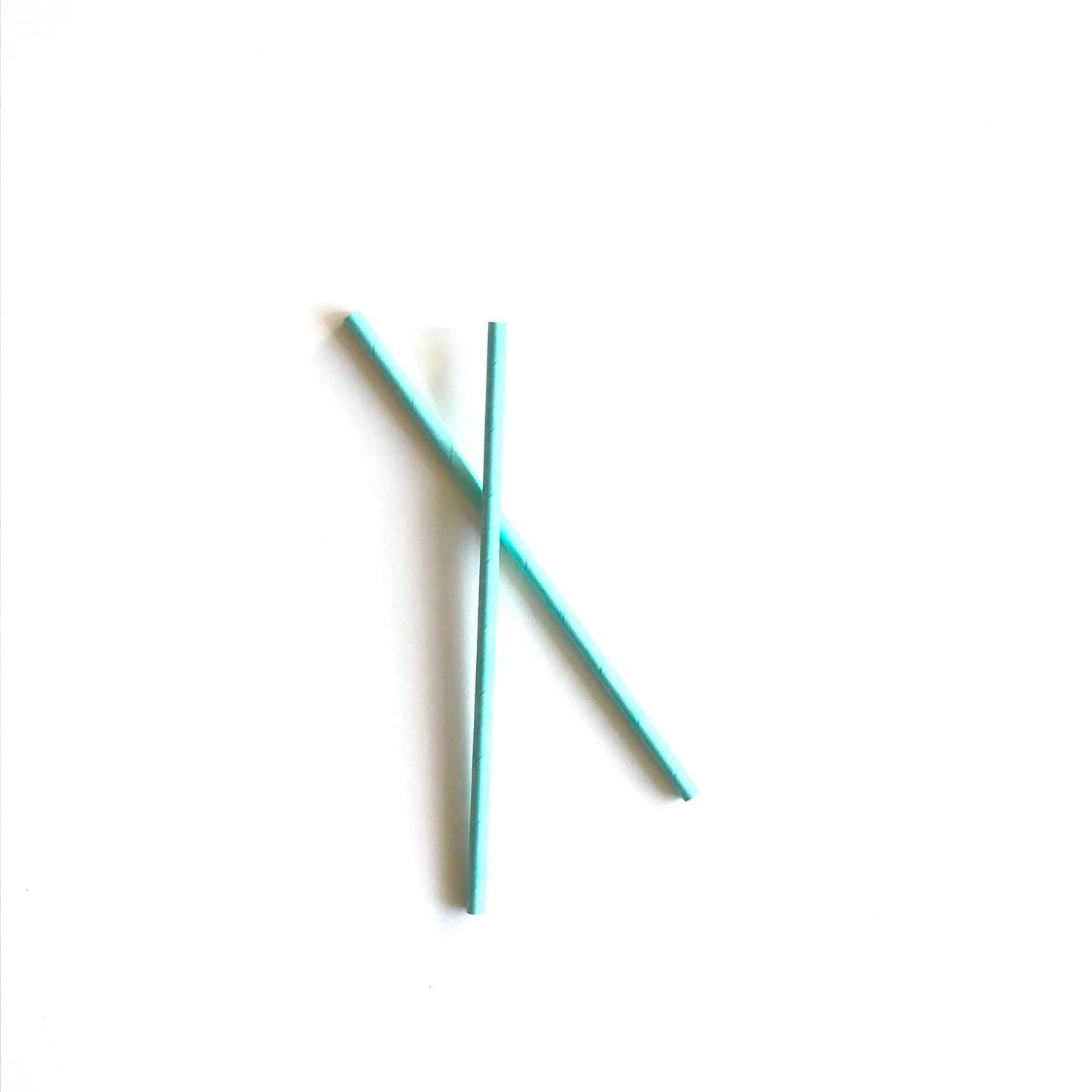 Paper Straws - Pale Blue
