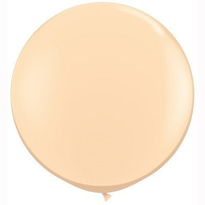90cm Jumbo Round Balloon - Blush