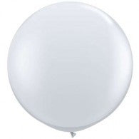 90cm Jumbo Round Balloon - Clear