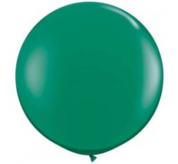 90cm Jumbo Round Balloon - Emerald