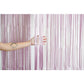 Pastel Matte Pink Foil Fringe Curtain Backdrop