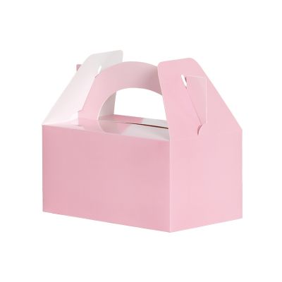 Lunch Box/Treat Box Classic Pastel Pink - Pack of 5