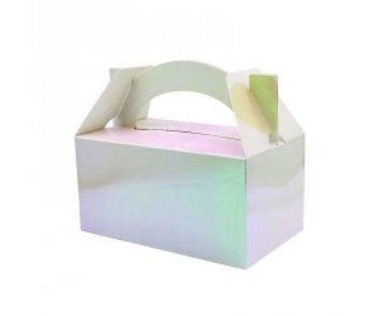 Lunch Box/Treat Box Iridescent 5pk