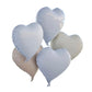 Heart Shaped Foil Balloon Bundle