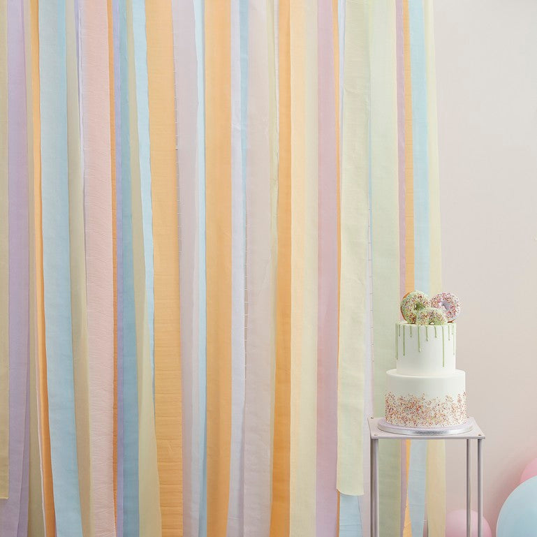 Streamer Backdrop, Fringe Backdrop, Rainbow Backdrop,rainbow Party  Decorations, Photo Booth, Dessert Table, Circus Party 
