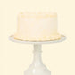Melamine Bespoke Cake Stand Large- Linen White PRE ORDER ONLY Late June Arrival