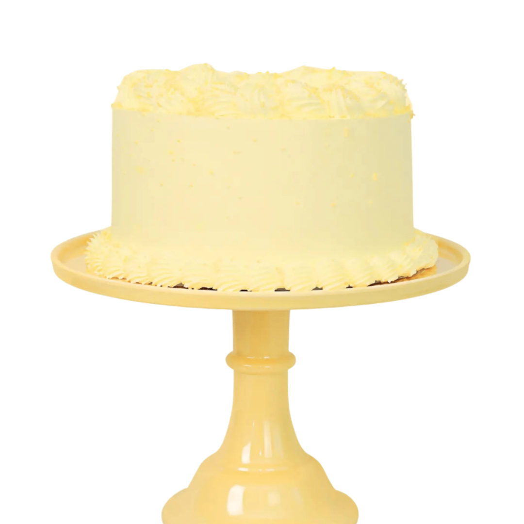 Melamine Bespoke Cake Stand Large- Daisy Yellow