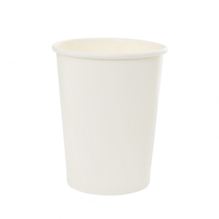 Classic White Paper Cups - 10 Pk