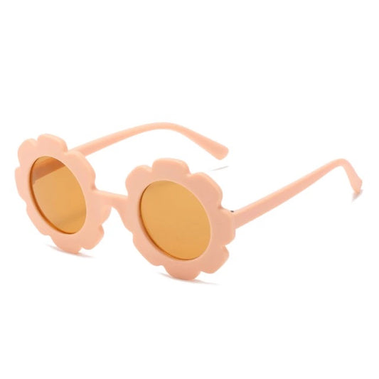 Kids Flower Sunglasses - Pale Blush