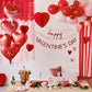 Ombre Heart Garland Valentines Decoration
