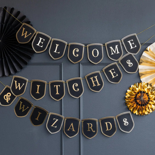 Spellbound Welcome Witches & Wizards Banner