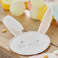 Pastel Easter Bunny Eco Paper Plates With Interchangeable Ears