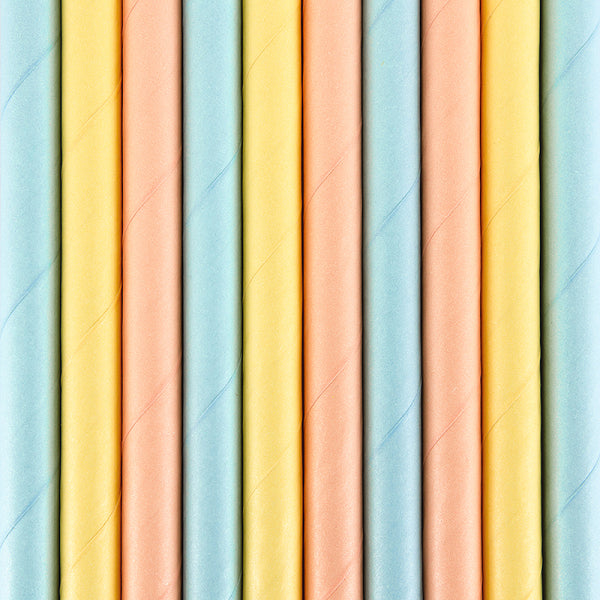 Paper Straws - Pastel Mix
