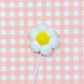 Daisy Flower Pom Pom Cake Topper