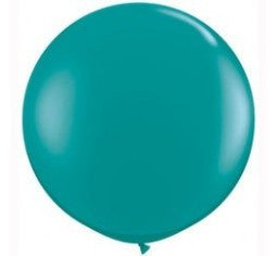 Jumbo Round Balloon - Teal