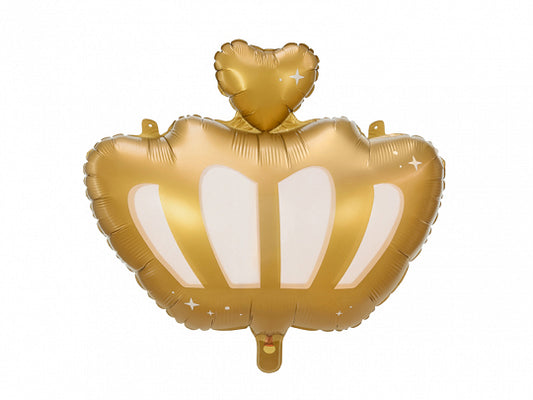 Gold Foil Crown Balloon