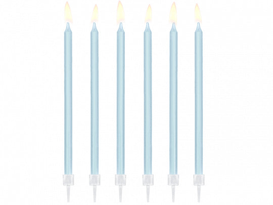 Birthday Candles - Light Blue 12pk