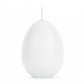 White Egg Candle 10cm
