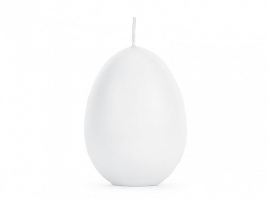 Egg Candle - White