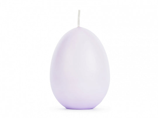 Egg Candle - Pale Lilac