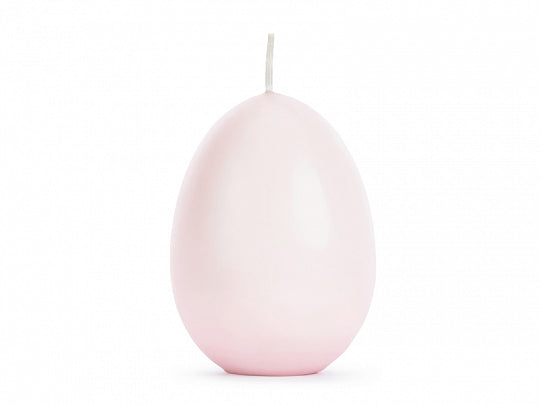 Egg Candle - Pale Pink