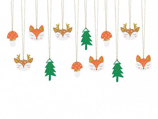 Woodland Forest Gift Tags