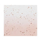 Rose Gold Foiled Pink Ombre Napkins